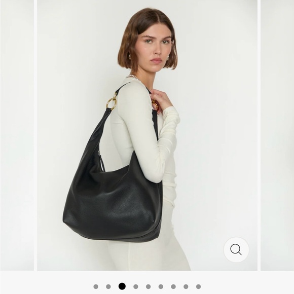 Hyer Goods Black Hobo Ring Bag - Picture 6 of 8